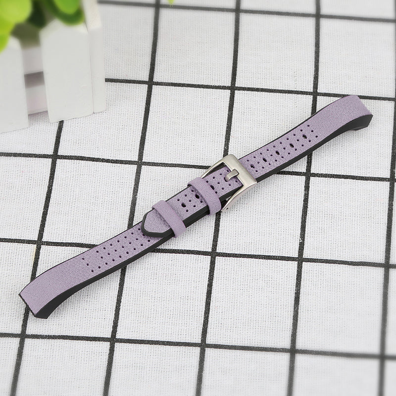 TPU+Cowhide Leather Adjustable Watch Strap Replacement Wrist Band for Fitbit Alta Alta HR Ace TPU+Cowhide Leather Adjustable Watch Strap Replacement Wrist Band for Fitbit Alta Alta HR Ace